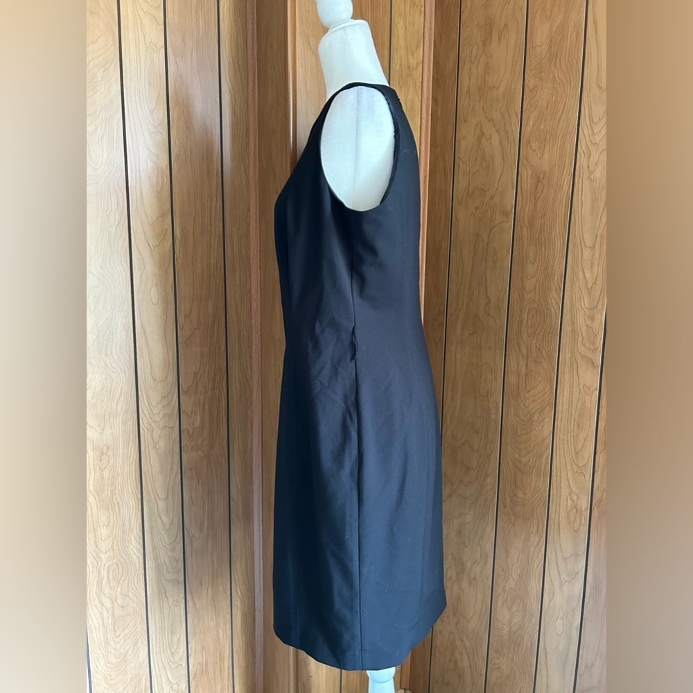 Calvin Klein black sheath dress size 12 plus - Picture 3 of 10